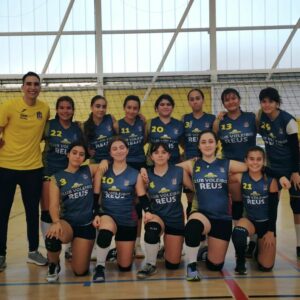 Lee más sobre el artículo INFANTIL FEMENI 2° CAT. 
C.V. REUS 3 – C.V. SALOU 2
Las reusenses despliegan su …