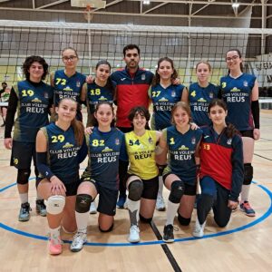 Lee más sobre el artículo CADET FEMENI 2° CAT. 
C.V. REUS 3 – LES CORTS 2
Remontada épica desde el 0 a 2 y…