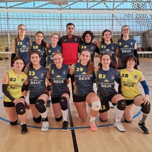 Lee más sobre el artículo CADET FEMENI 2° CATALANA 
C.V. REUS 3 – BARÇA VOLEI 1
Las cadetes tiran de Orgul…