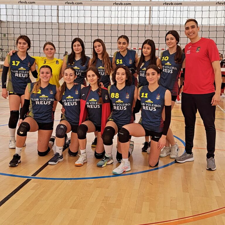 Lee más sobre el artículo CADET FEMENI PREFERENT 
C.V. REUS 3 – C.V. TORELLÓ 1
Las Cadetes de Sebastián im…