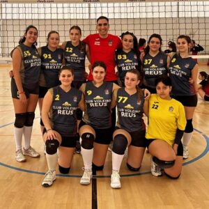 Lee más sobre el artículo JUVENIL FEMENI PREFERENT 
C.V. REUS 3 – C.V. TORELLÓ 0
Las Juveniles no dieron t…