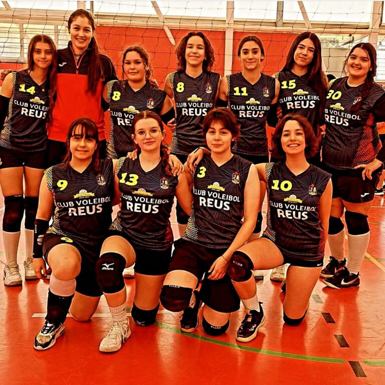 Lee más sobre el artículo CONSELL ESPORTIU DEL BAIX CAMP 
CADET FEMENI 
C.V. REUS GROC 2 – VOLEI BATEA 2
R…