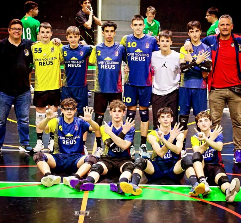 Lee más sobre el artículo CADET MASCULI 2° CATALANA 
FASE D’ ASCENS A PRIMERA 
BALAFIA 0 – CLUB VOLEIBOL R…