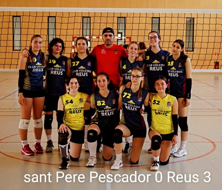 Lee más sobre el artículo CADET FEMENI 2° CATALANA 
FASE D’ ASCENS A PRIMERA 
SANT PERE PESCADOR 0 – C.V. …