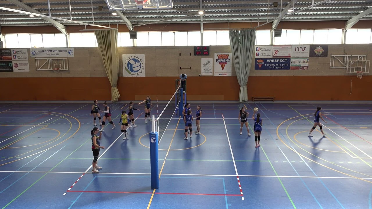 En este momento estás viendo Volei juvenil femení C.V. La Palma – C.V. Reus