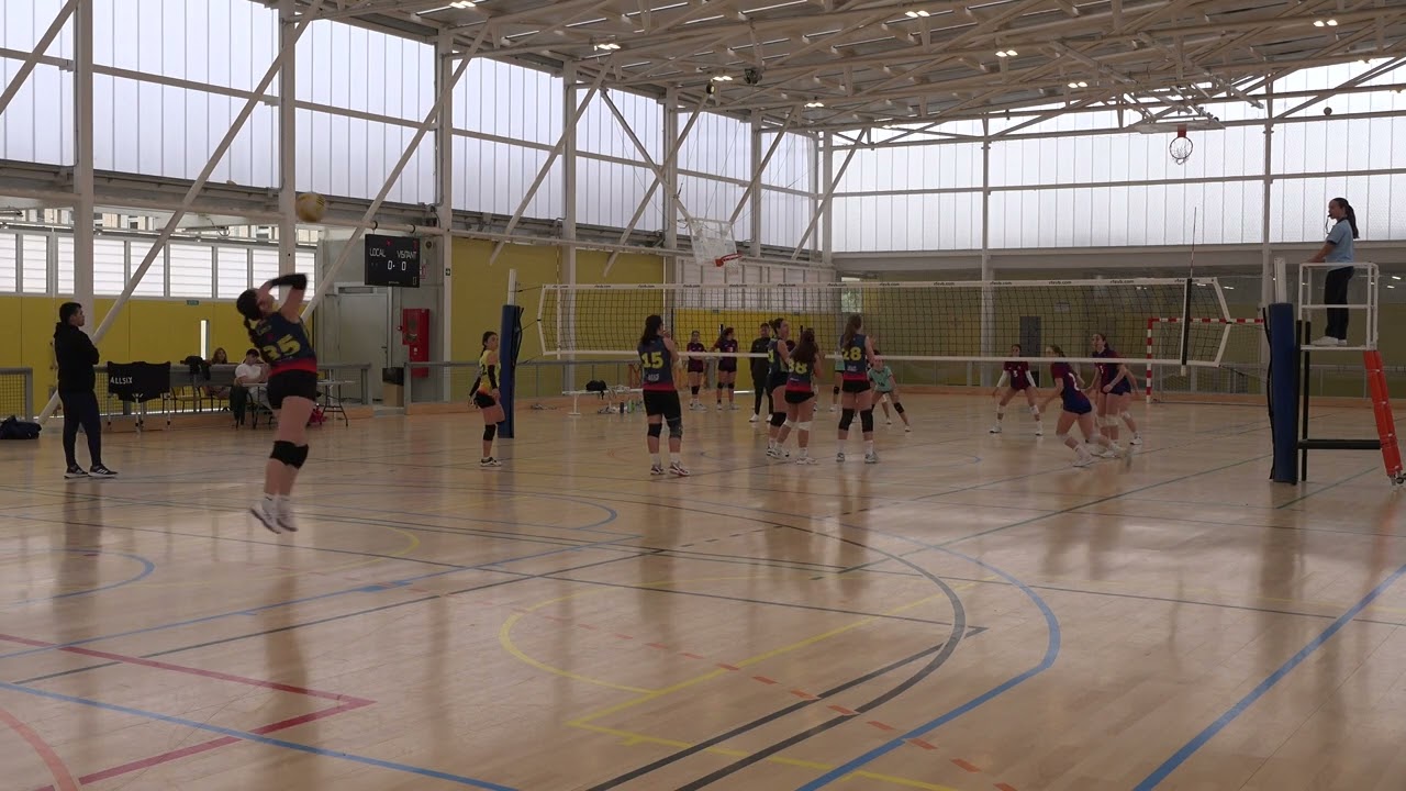 En este momento estás viendo Volei juvenil femeni C.V. Reus – CVB Barça blau