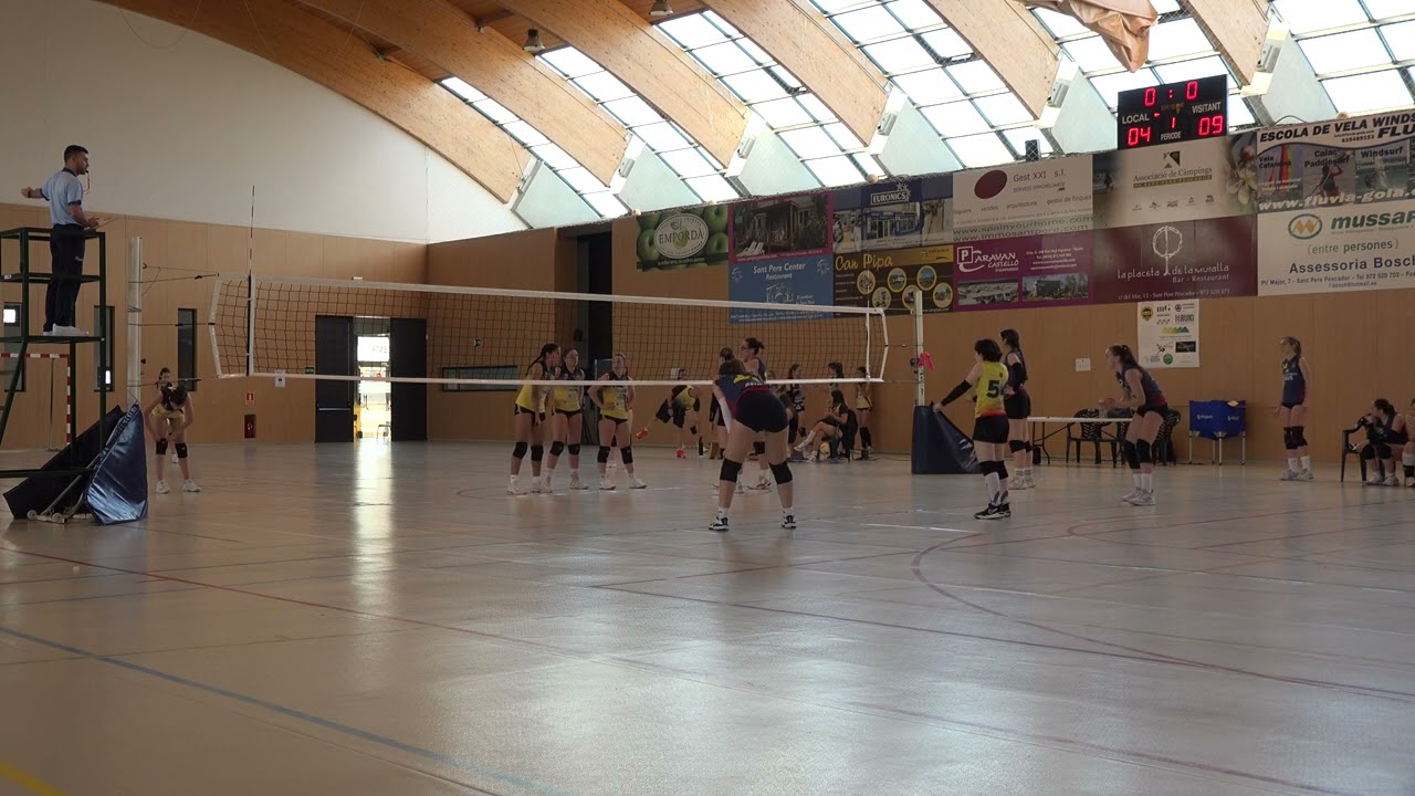 En este momento estás viendo Volei juvenil femení C.V. Sant Pere Pescador-C.V. Reus