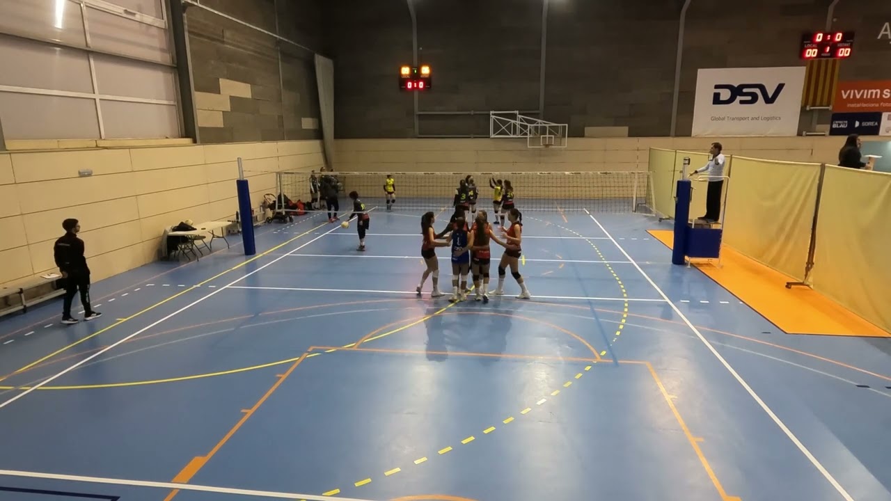 En este momento estás viendo Volei cadet femení 2ª DSV S. Cugat – C.V. Reus