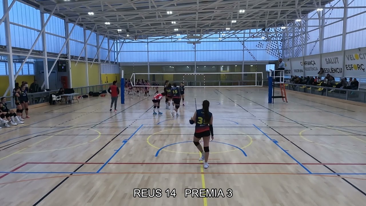 En este momento estás viendo Volei juvenil femení 2ª C.V. Reus vs C.V. Premia Dde dalt