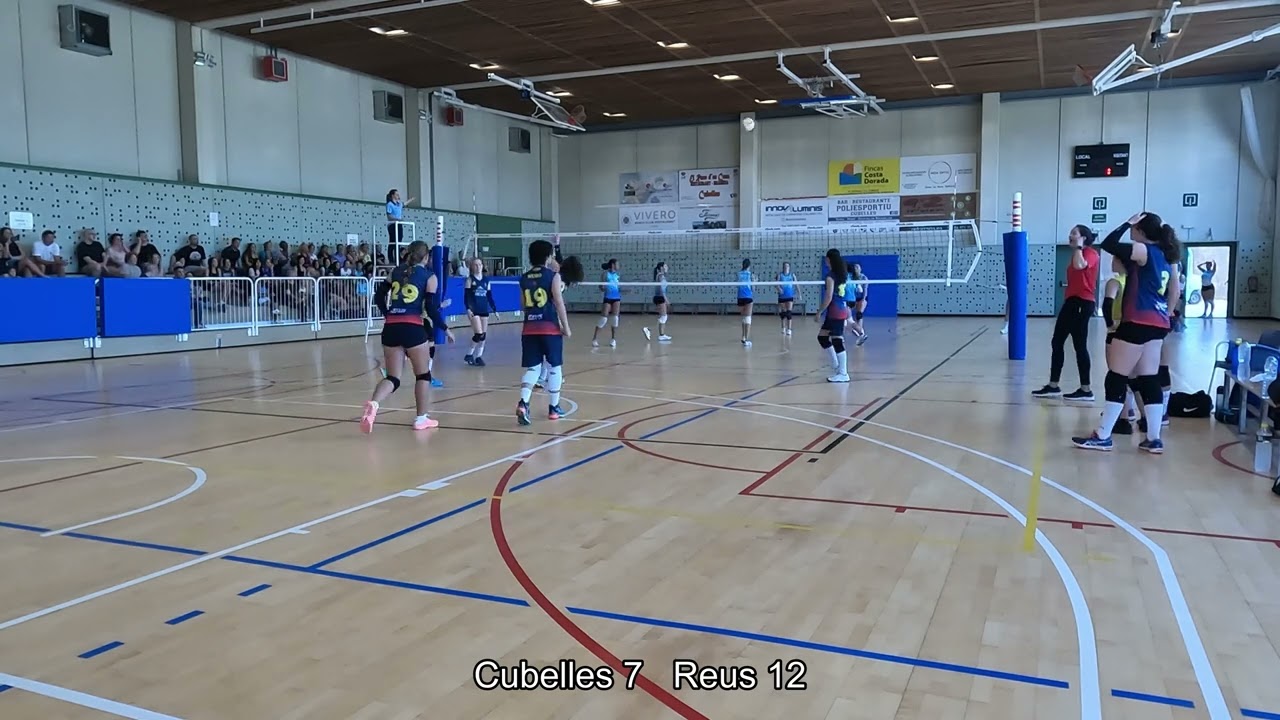 En este momento estás viendo Cadet femení 2ª Cubelles vs Reus