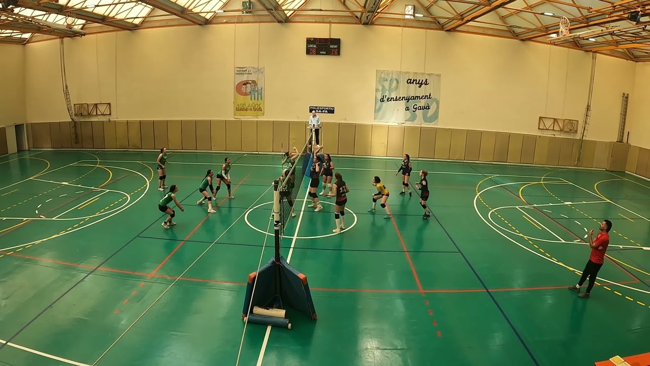 En este momento estás viendo Volei Cadet femení  fase ascens SAFA GAVA vs C V  REUS