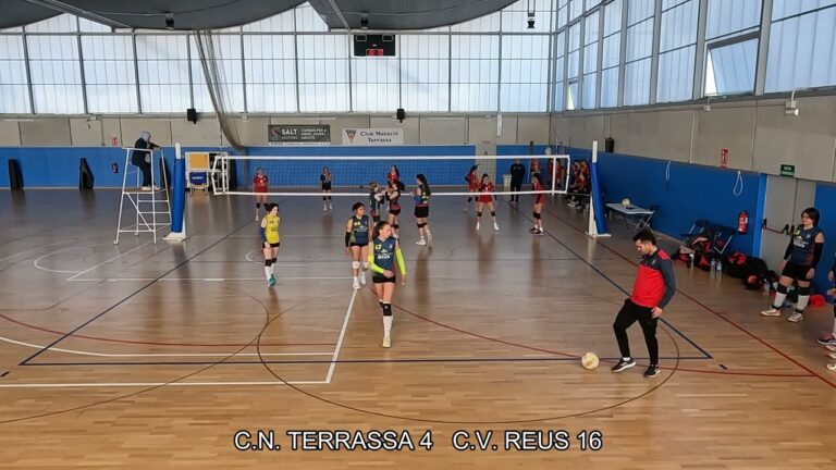 Lee más sobre el artículo Volei cadet femení 3ª, fase ascens C.N. TERRASSA vs C.V. REUS