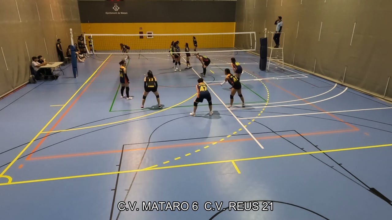 En este momento estás viendo Volei juvenil femenino fase ascenso C V  MATARO –  C V  REUS