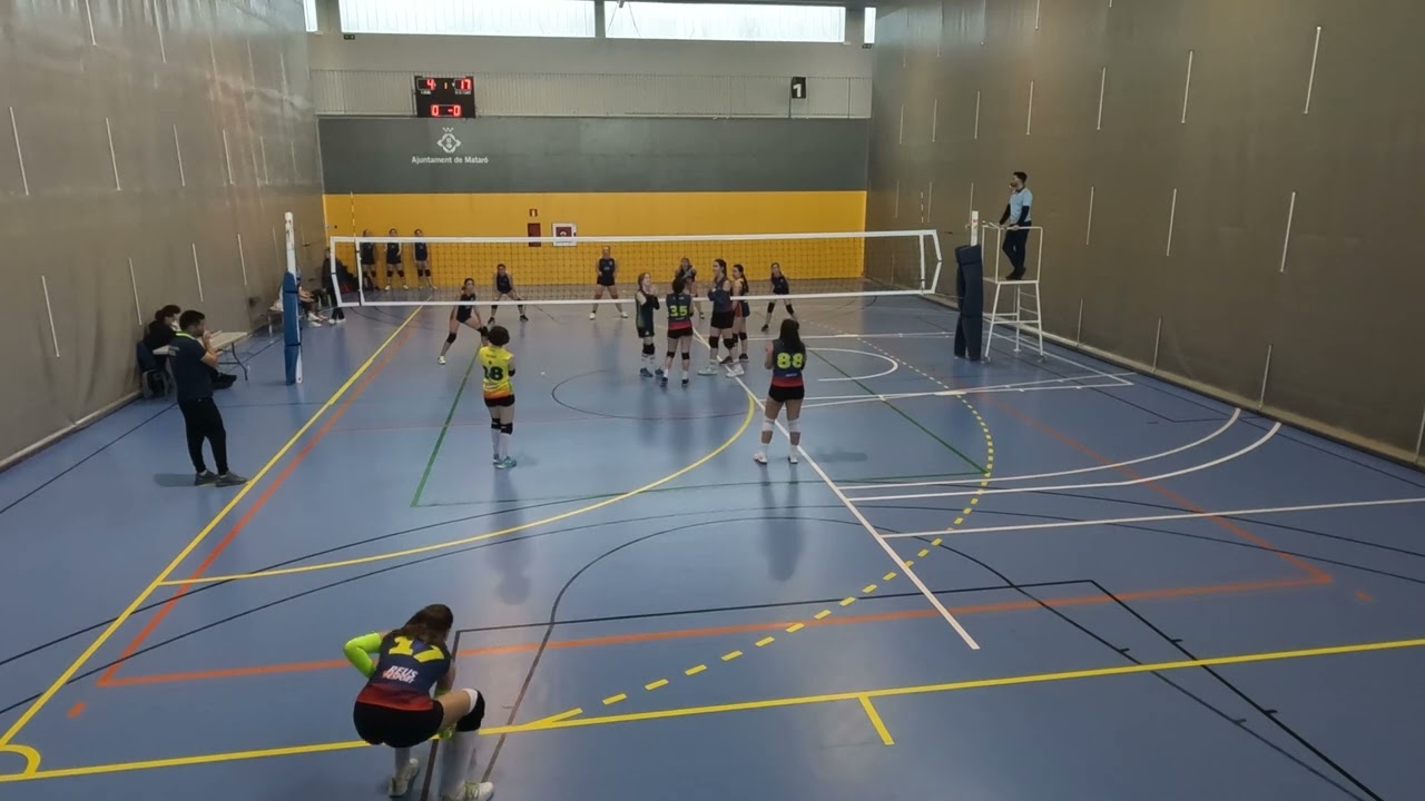 En este momento estás viendo Volei cadete femenino fase ascenso C V  MATARO – C V  REUS