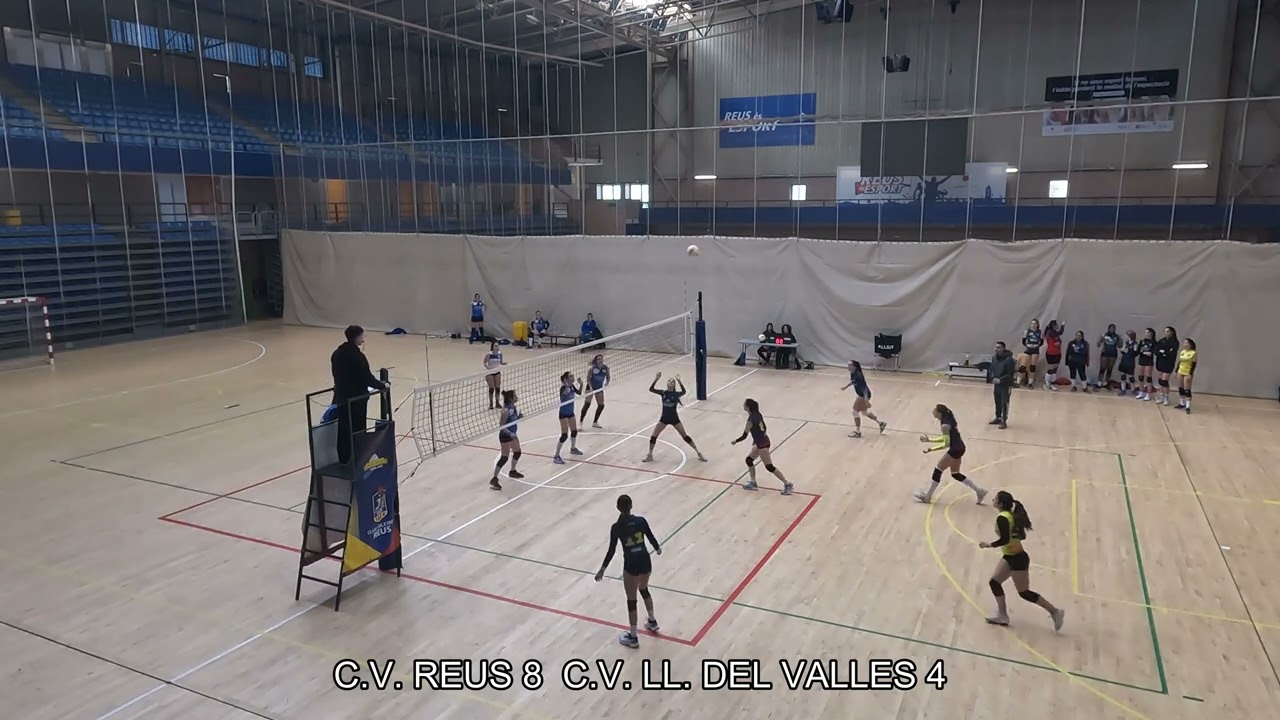 En este momento estás viendo Volei senior femenino fase ascenso C.V. REUS – C.V. LLINARS DEL VALLES