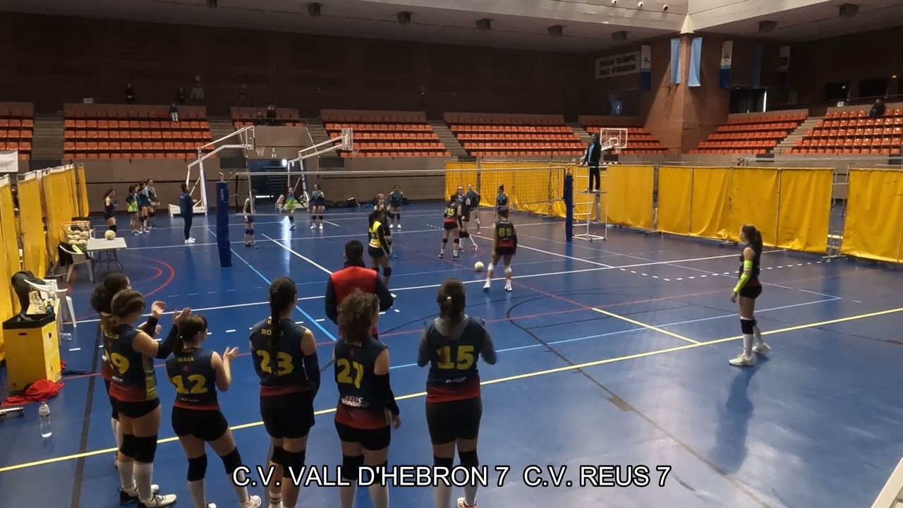 En este momento estás viendo Volei cadete femenino fase ascenso C.V. Vall d’Hebron – C.V. Reus