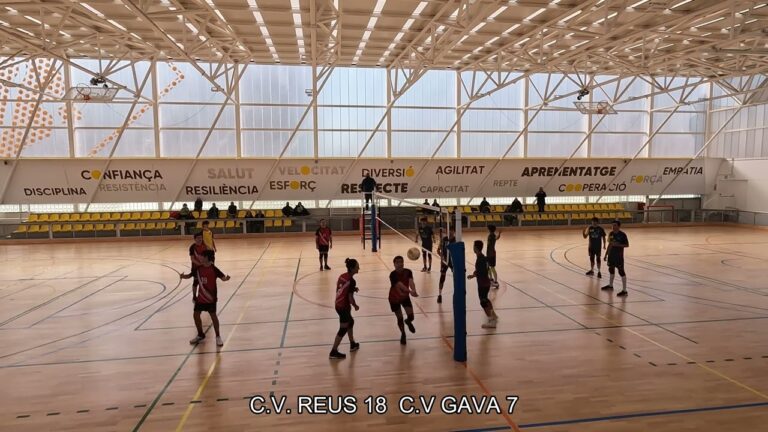 Lee más sobre el artículo Volei juvenil masculino c.v. Reus – c.v. Gava