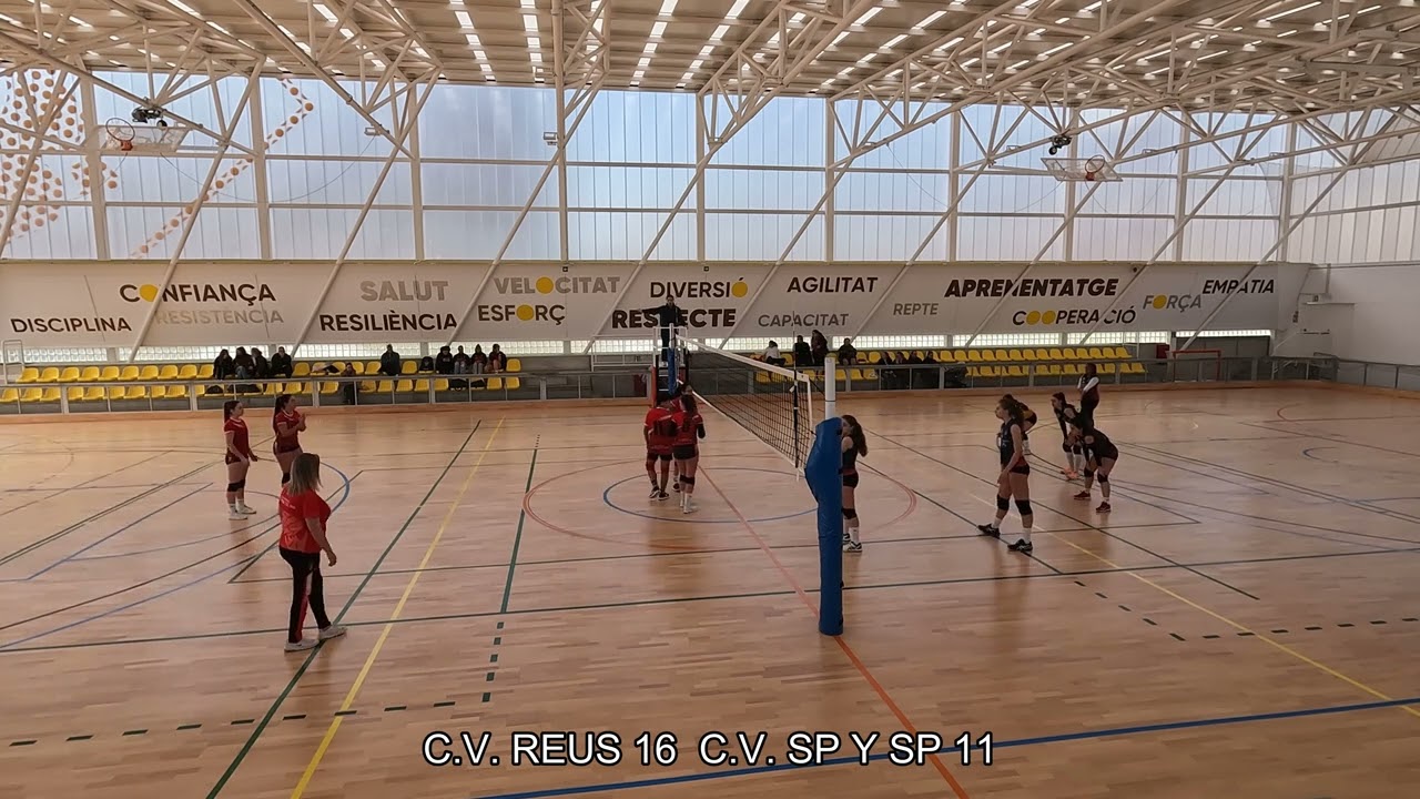 En este momento estás viendo Volei juvenil femenino 3ª división C.V. Reus – C.V. SP y SP