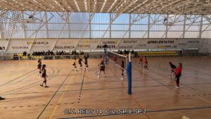 Lee más sobre el artículo Volei cadete femenino 3ª división c.v. Reus – c.v. Sp y Sp