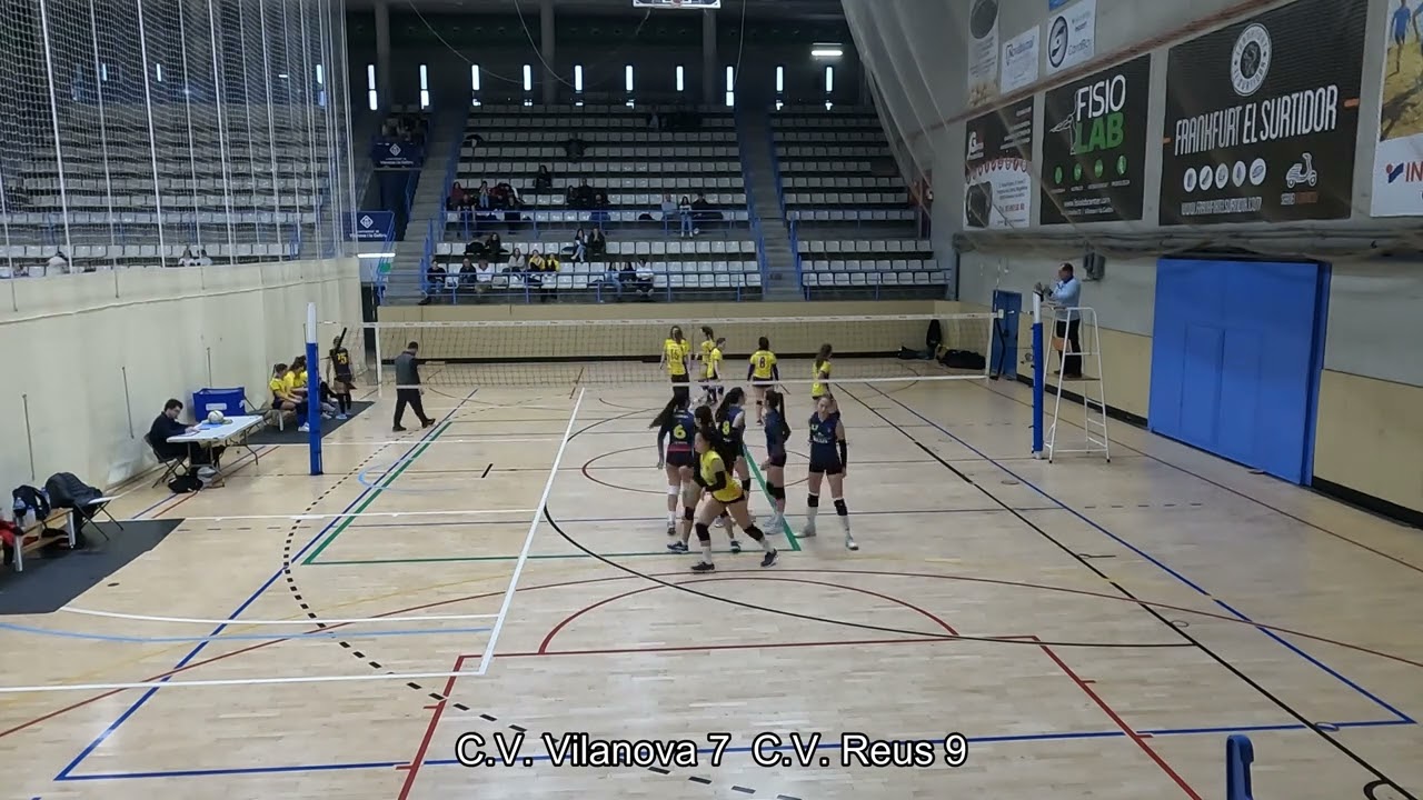 En este momento estás viendo Volei Senior femenino 4ª división c.v. Vilanova blau – c.v. Reus