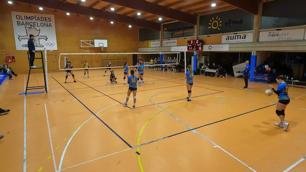 En este momento estás viendo Volei juvenil femenino 3ª división E. Elisabeth – C.V. Reus