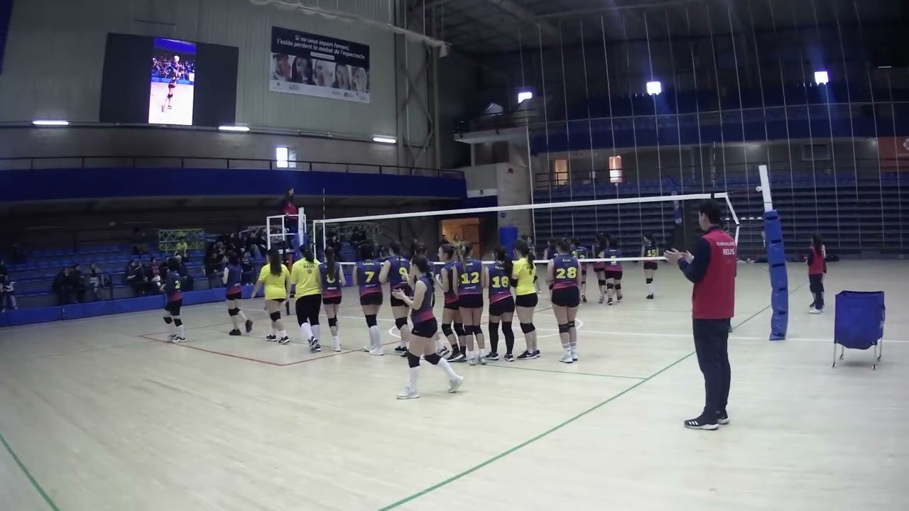 En este momento estás viendo 2ª Jornada de volei femení, 1ª part, Club voleibol Reus