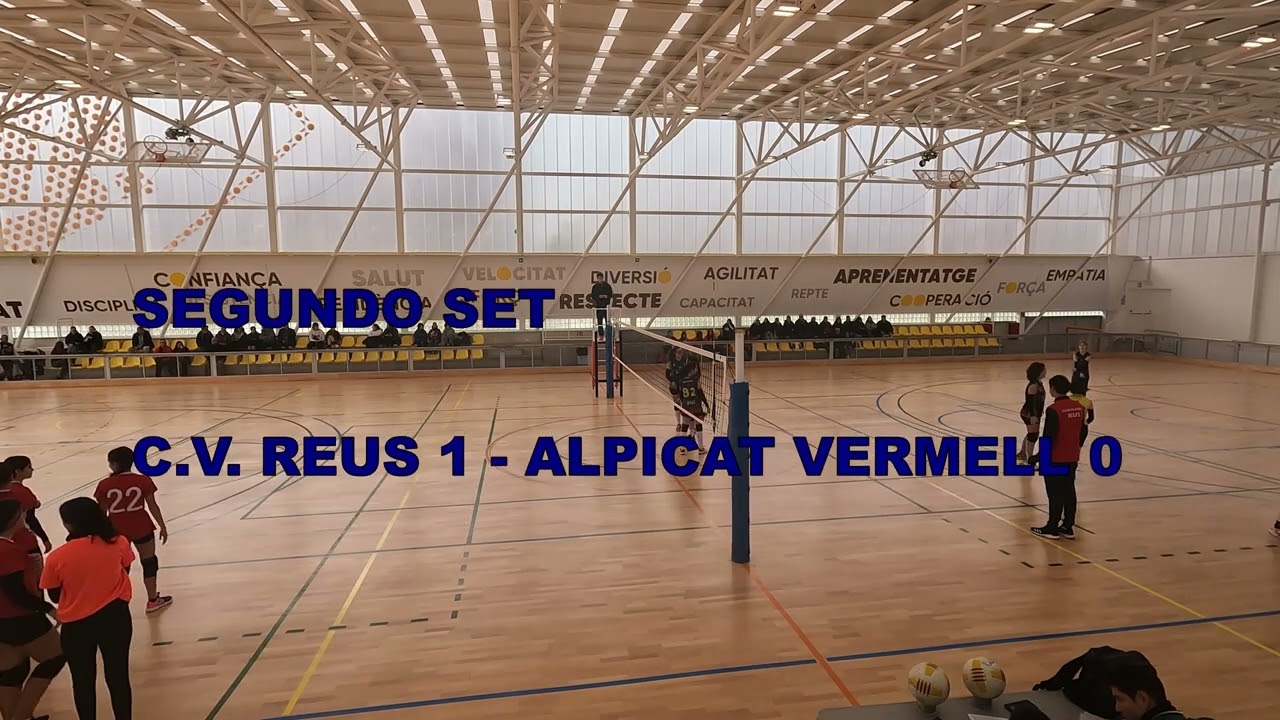 En este momento estás viendo Volei cadete femenino 3ª división C.V. Reus – Alpicat Vermell