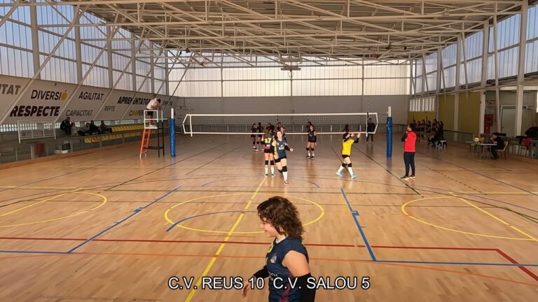 Lee más sobre el artículo Volei cadete femenino 3ª division C.V. Reus – C.V. Salou