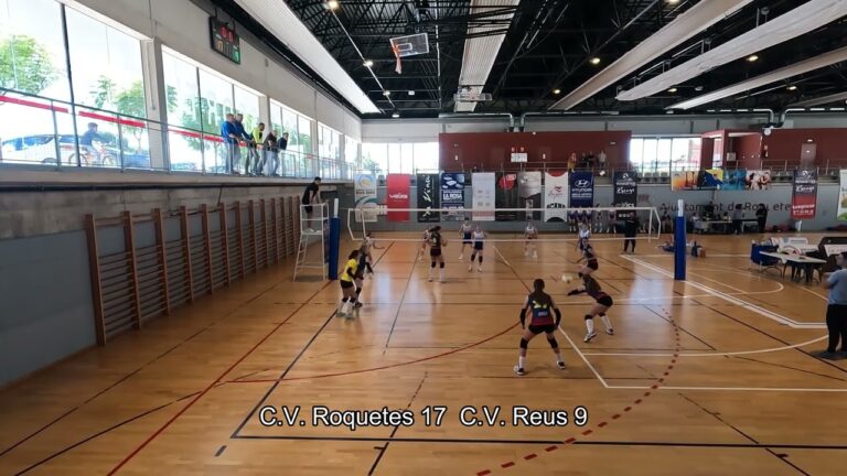 Lee más sobre el artículo Volei juvenil femenino 3ª división C.V. Roquetes  C.V. Reus