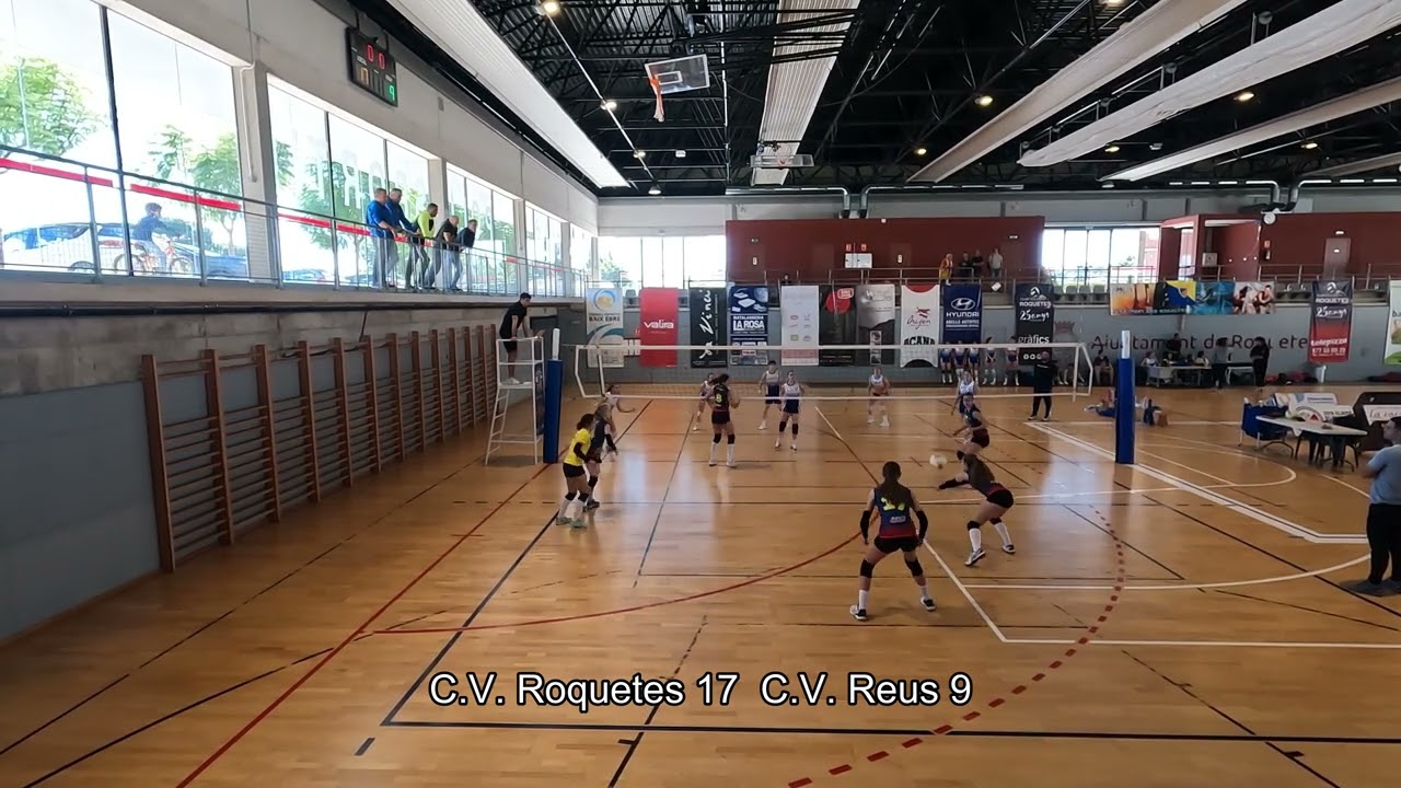 En este momento estás viendo Volei juvenil femenino 3ª división C.V. Roquetes  C.V. Reus