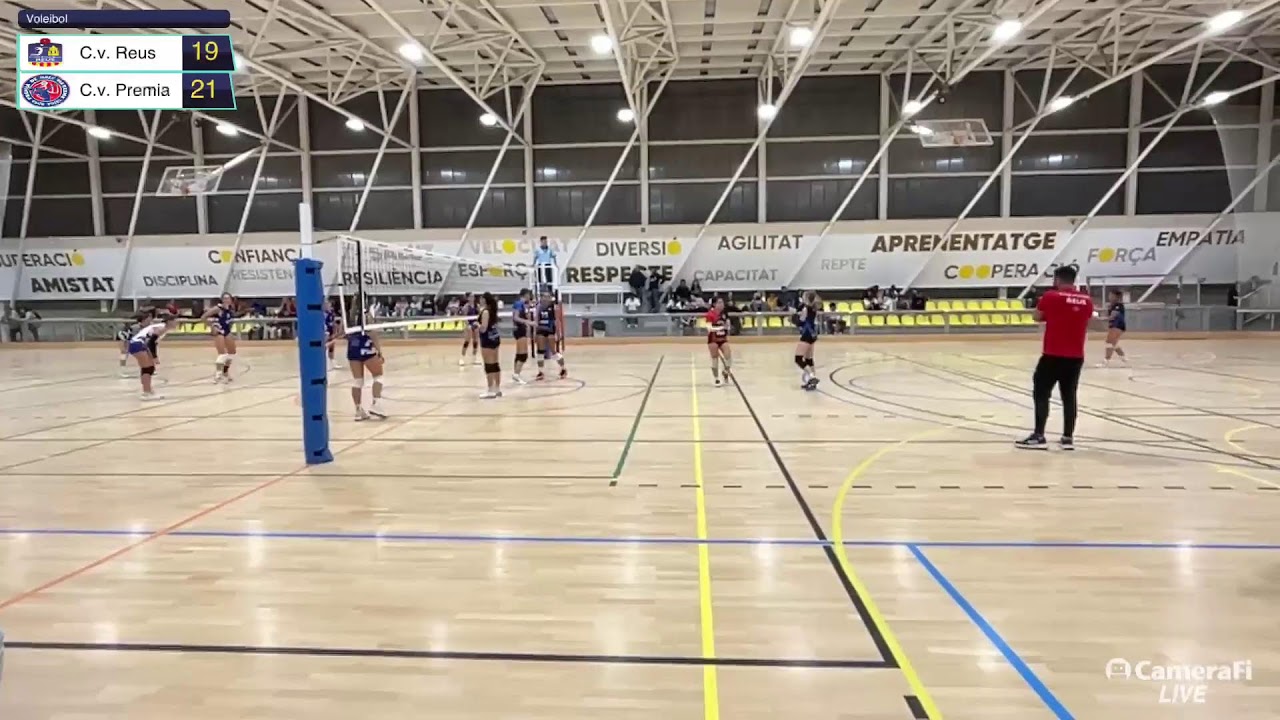 En este momento estás viendo Voleibol Juvenil femeni CV Reus vs CV Premia de Dalt