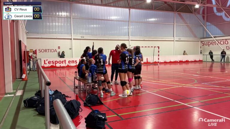 Lee más sobre el artículo Club Voleibol Reus Juvenil fem. 1ª CV Reus vs Cecell Lleida