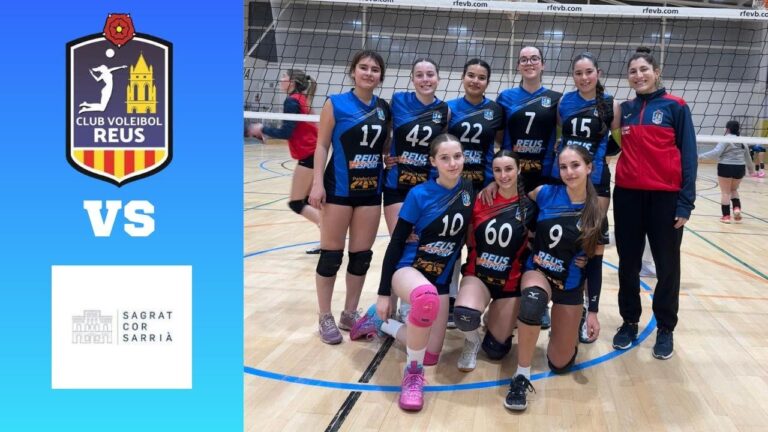 Lee más sobre el artículo Juvenil Femenino | Reus VS  Sagrat Cor de Sarrià | 30/11/25