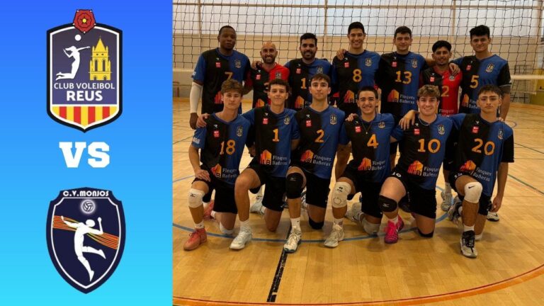 Lee más sobre el artículo 1r Nacional Masculino | Reus VS  Monjos | 30/11/25