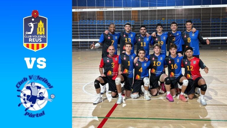 Lee más sobre el artículo Senior Masculino 1r Nacional |  Reus VS  Pòrtol | 1/3/26