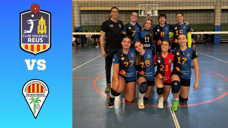Lee más sobre el artículo Juvenil femenino |  Reus VS  Monserrat | 1/3/26